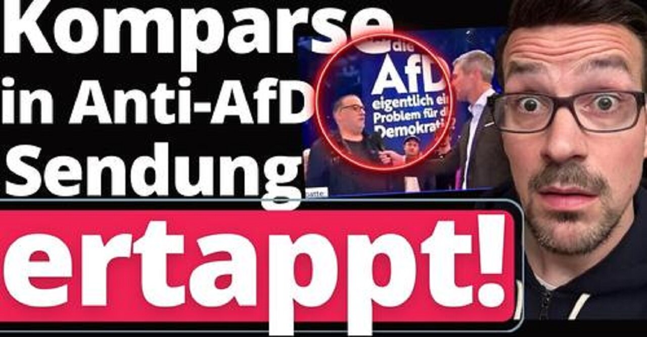 ARD Eklat: Maximale Hetzpropaganda des zwangsfinanzierten ÖRR gegen die AfD