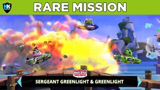 Angry Birds Transformers - Sergeant Greenlight & Greenlight - Rare Mission