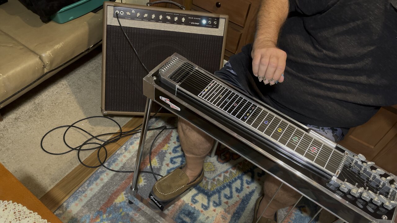 playing my S10 BMI steel guitar