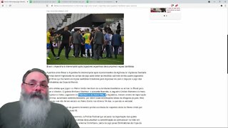 Anvisa e Polícia Federal interrompem partida de Brasil x Argentina