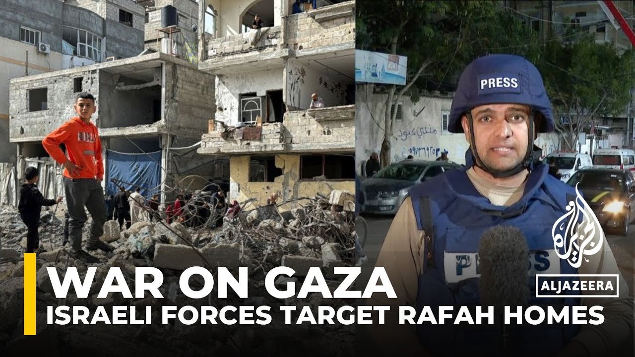 War on Gaza: Israeli attack Rafah homes, several Palestinians killed