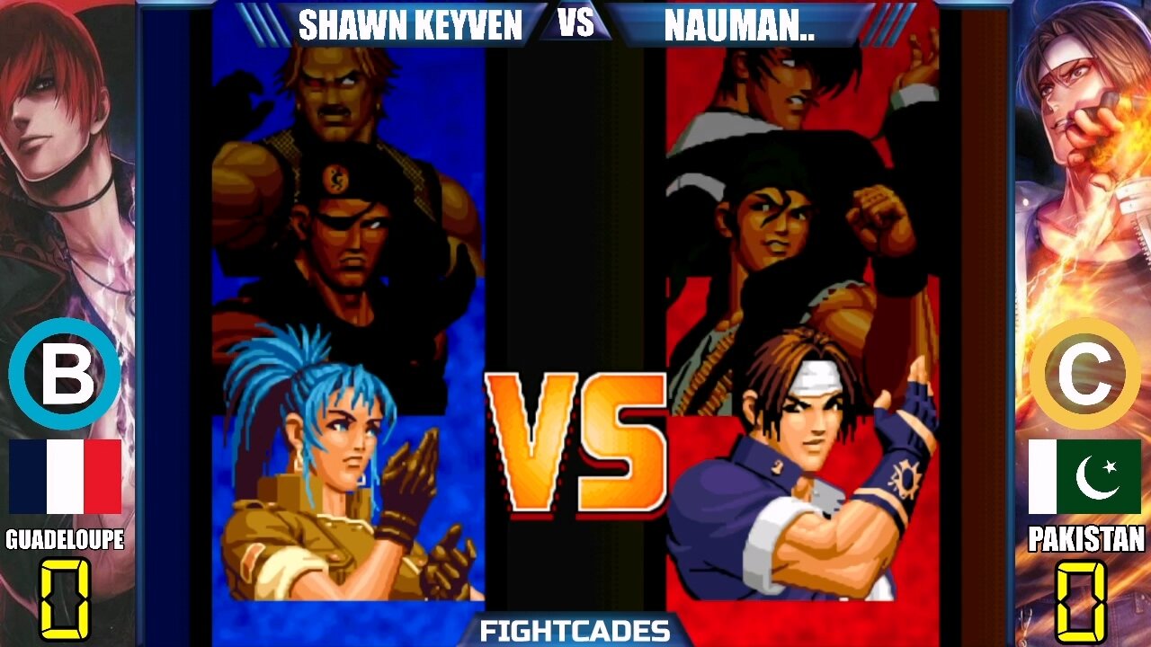 Kof 98 - 🇬🇵 Shawn Keyven VS 🇵🇰 Nauman.. 28/02/24