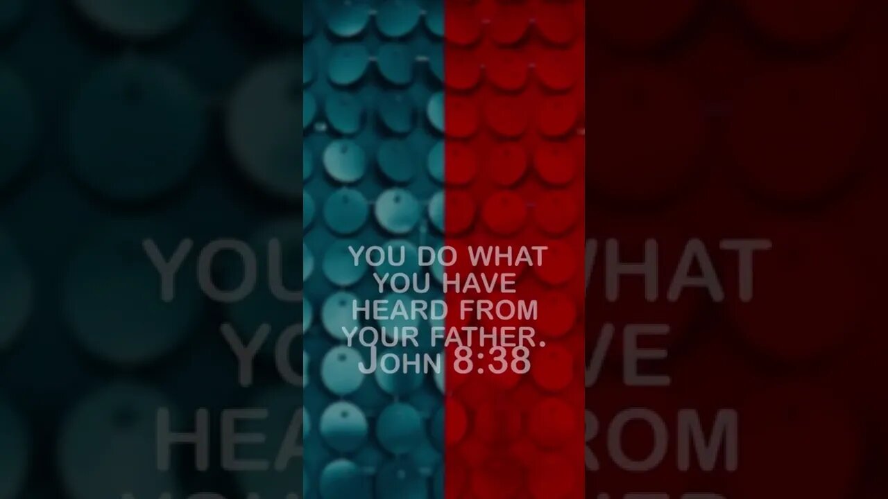 John 8:38 #father #heard #God #Jesus #bible #christian #shorts