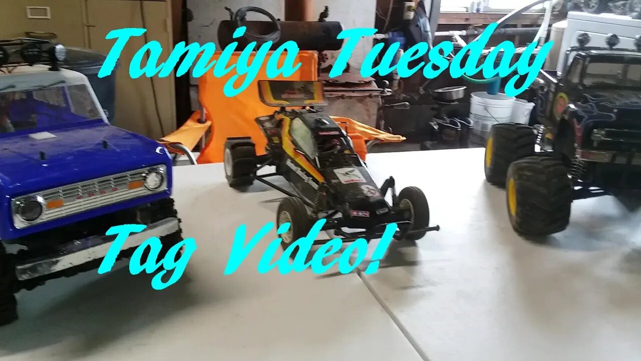 Tamiya Tuesday Tag Video!