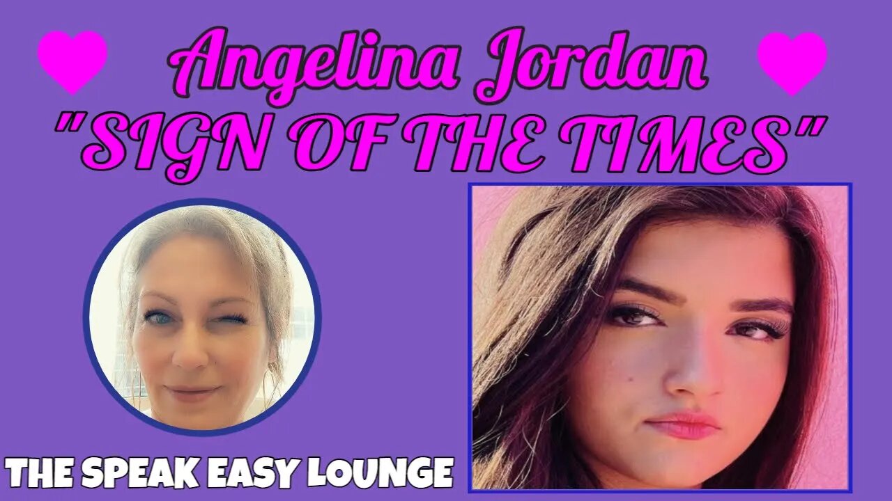 Angelina Jordan Reaction SIGN OF THE TIMES TSEL reacts Angelina Jordan TSEL AJ!