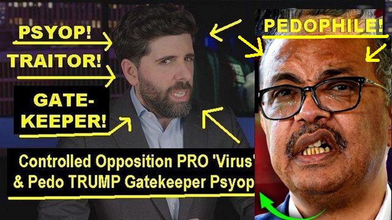 Controlled Opp PRO 'VIRUS' & Pedo TRUMP Gatekeeper Psyop 'The People's Voice' in Plain Sight!