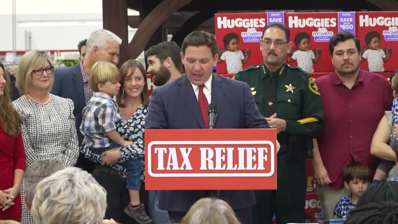 DeSantis Signs Largest Tax Relief Package in Florida History