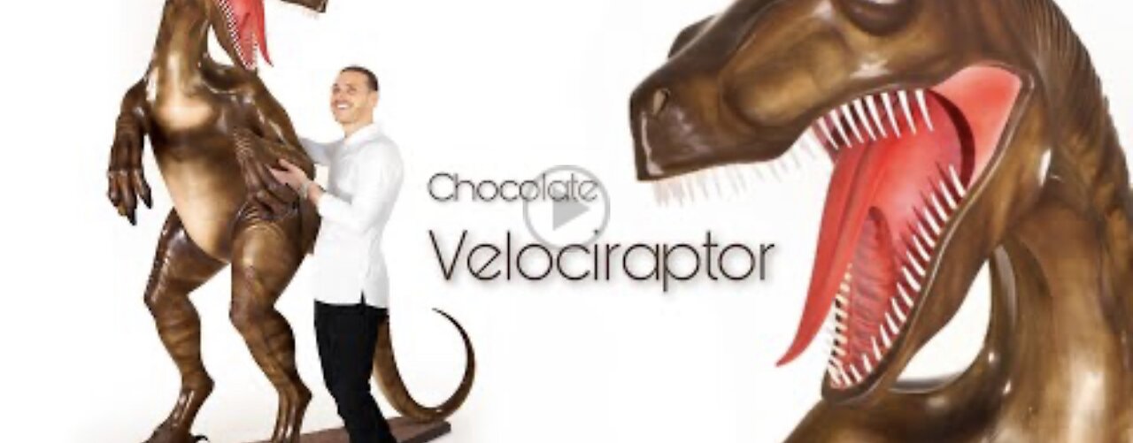 Chocolate Velociraptor!