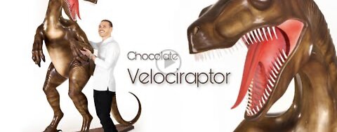 Chocolate Velociraptor!