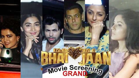 Kisi Ka Bhai Kisi Ki Jaan | GRAND Premiere | Salman,Shehnaaz,Pooja,Daggubati,Siddharth,Palak,Bhumika