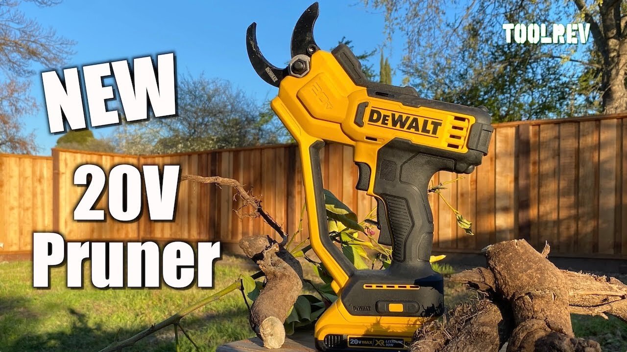 DEWALT® 20V MAX Cordless Pruner Review DCPR320