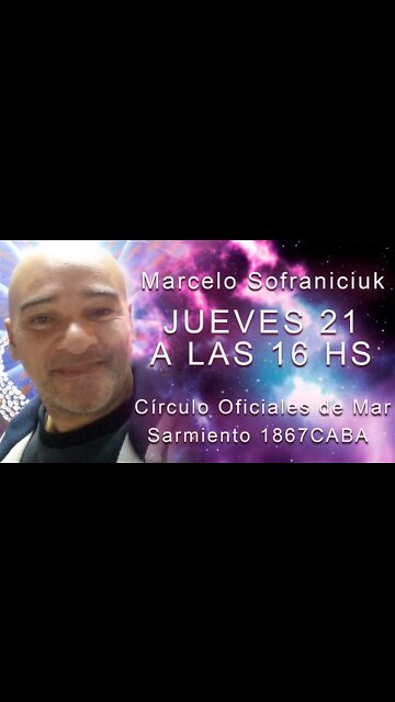 Marcelo Sofraniciuk expone en el COM, este jueves a las 16hs!!