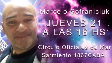 Marcelo Sofraniciuk expone en el COM, este jueves a las 16hs!!