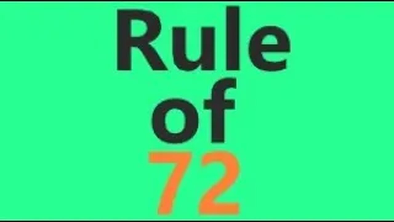 Rule of 72