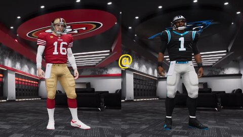 Legends Franchise Madden 23 49ers Vs Panthers Simulation