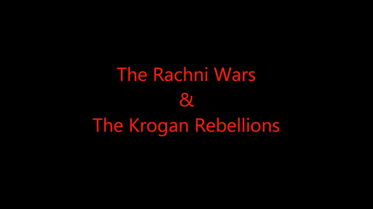 The Rachni Wars & The Krogan Rebellions (1080p 60fps)