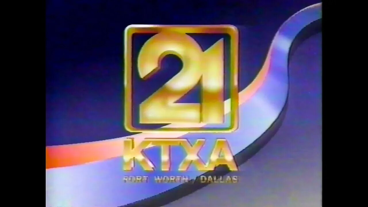 KTXA 21 Dallas Fort Worth Evening Sign Off (1987)