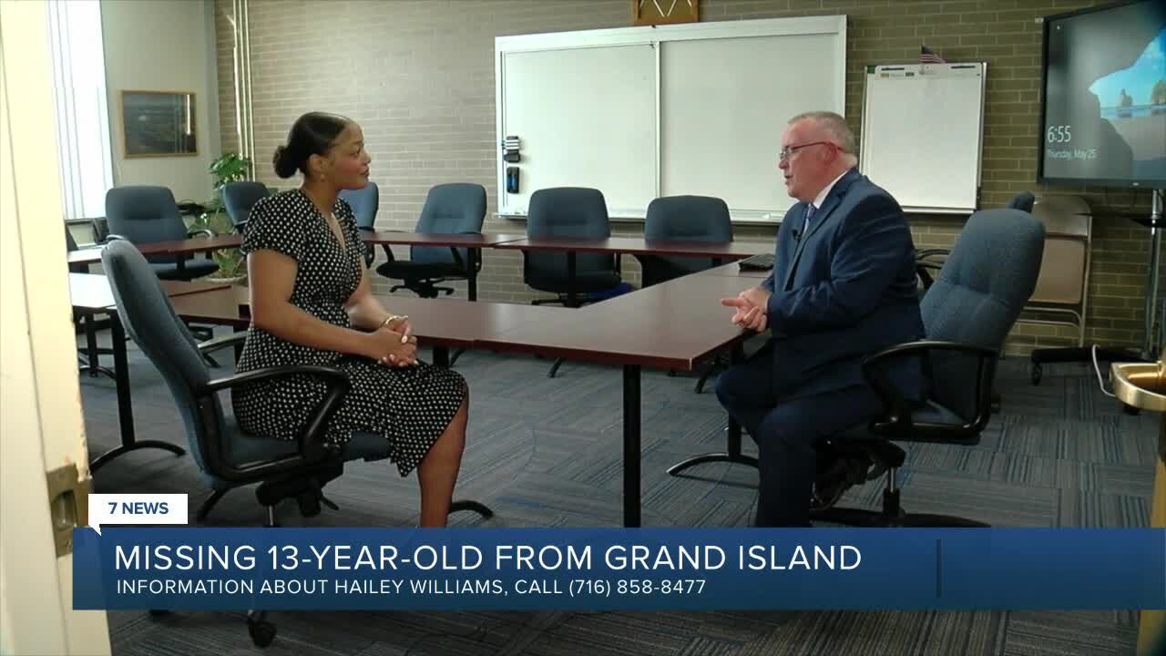 Superintendent of Grand Island Central School speaks out about missing teen Hailey Williams