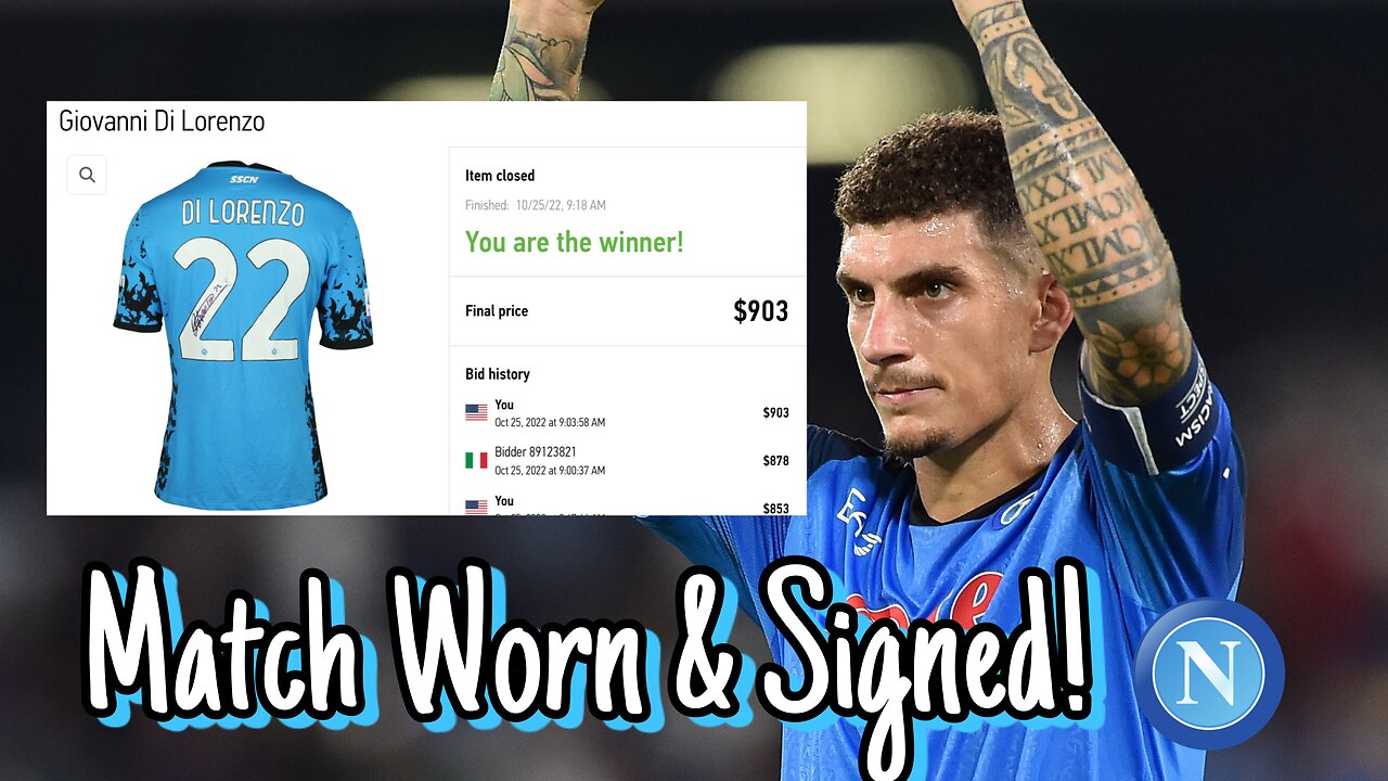 I Have A Match Worn Napoli Shirt!