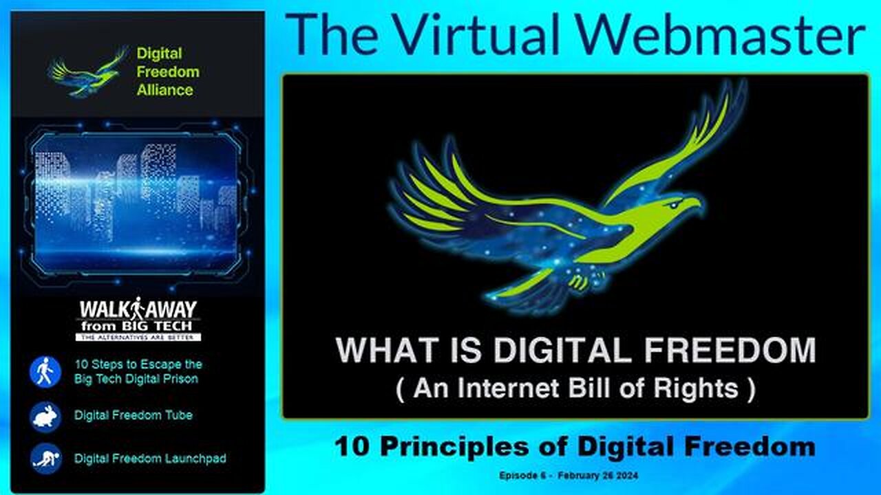 The Virtual Webmaster - What is Digital Freedom