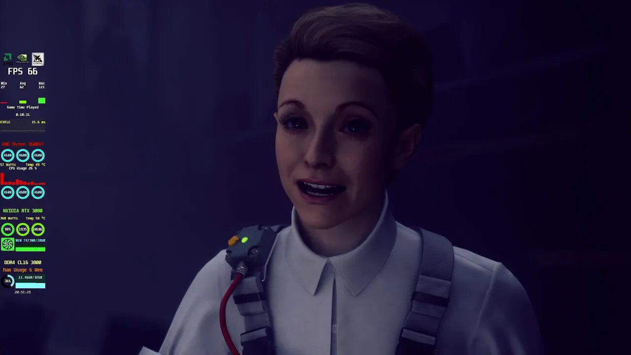 Control Pc Game Rtx 3080 4K Ray Tracing