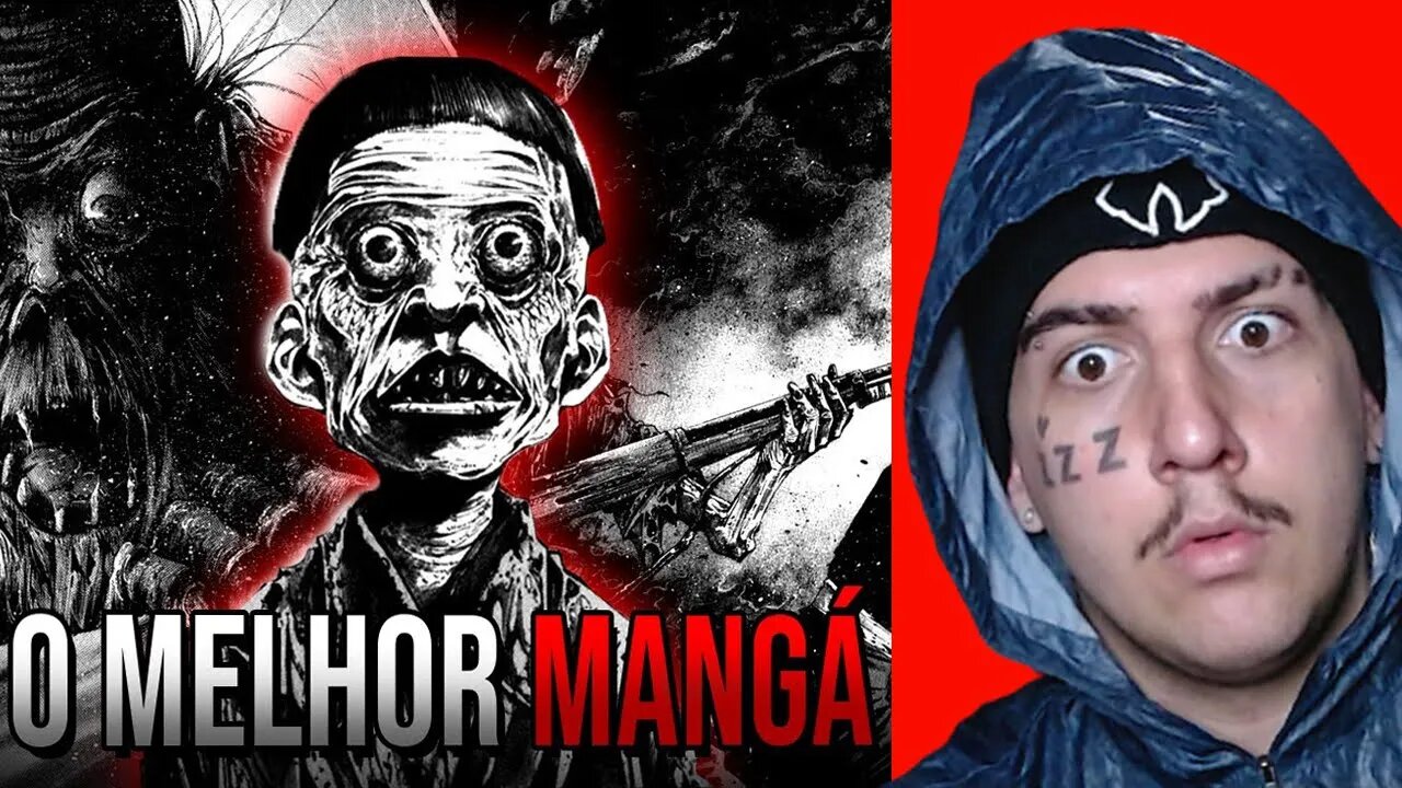 O MELHOR MANGÁ DE TERROR | Cenário Transparente REACT | LÉO MURIEL