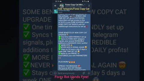 Forex Copy Cat Mirror Bot on Sale 80% off🤑😱💯