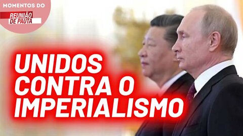 Rússia declara apoio a China contra investida dos EUA | Momentos do Reunião de Pauta