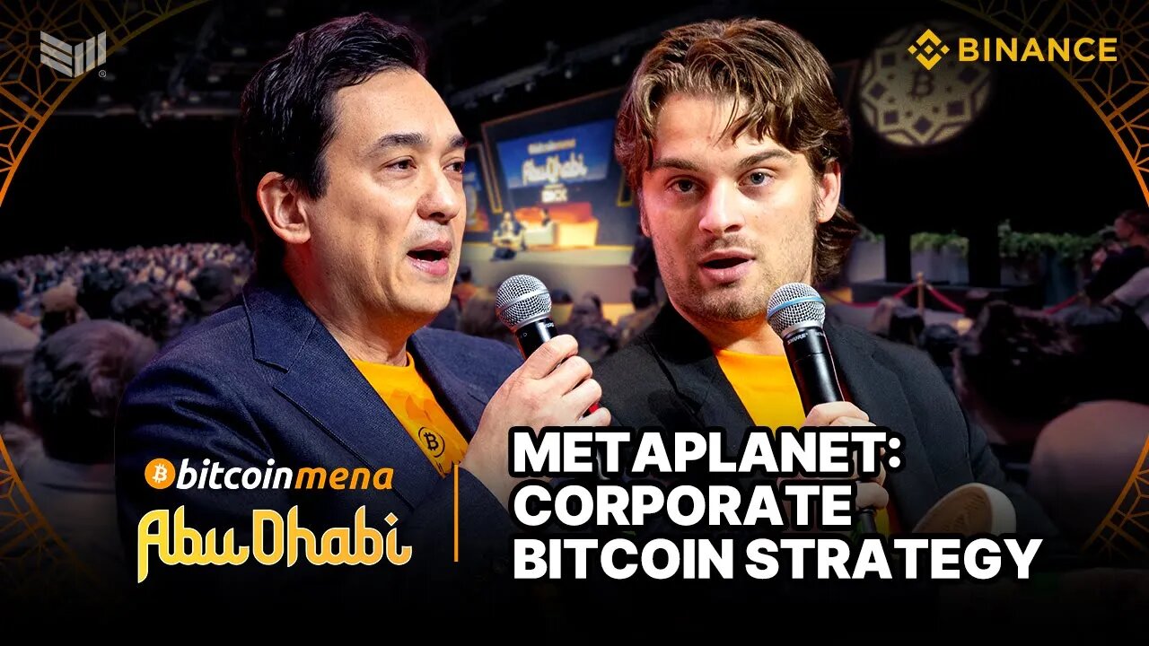 Metaplanet's Bitcoin Corporate Strategy w/ Simon Gerovich and Dylan LeClair