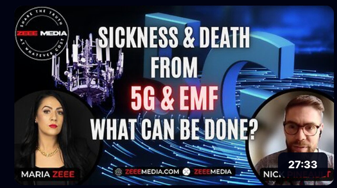 Nick Pineault - Sickness & Death from 5G and EMF - What Can Be Done?