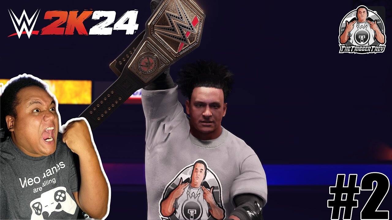 WWE 2k24 Part Two: MyRise - Unleashed (A Must-See Champion)