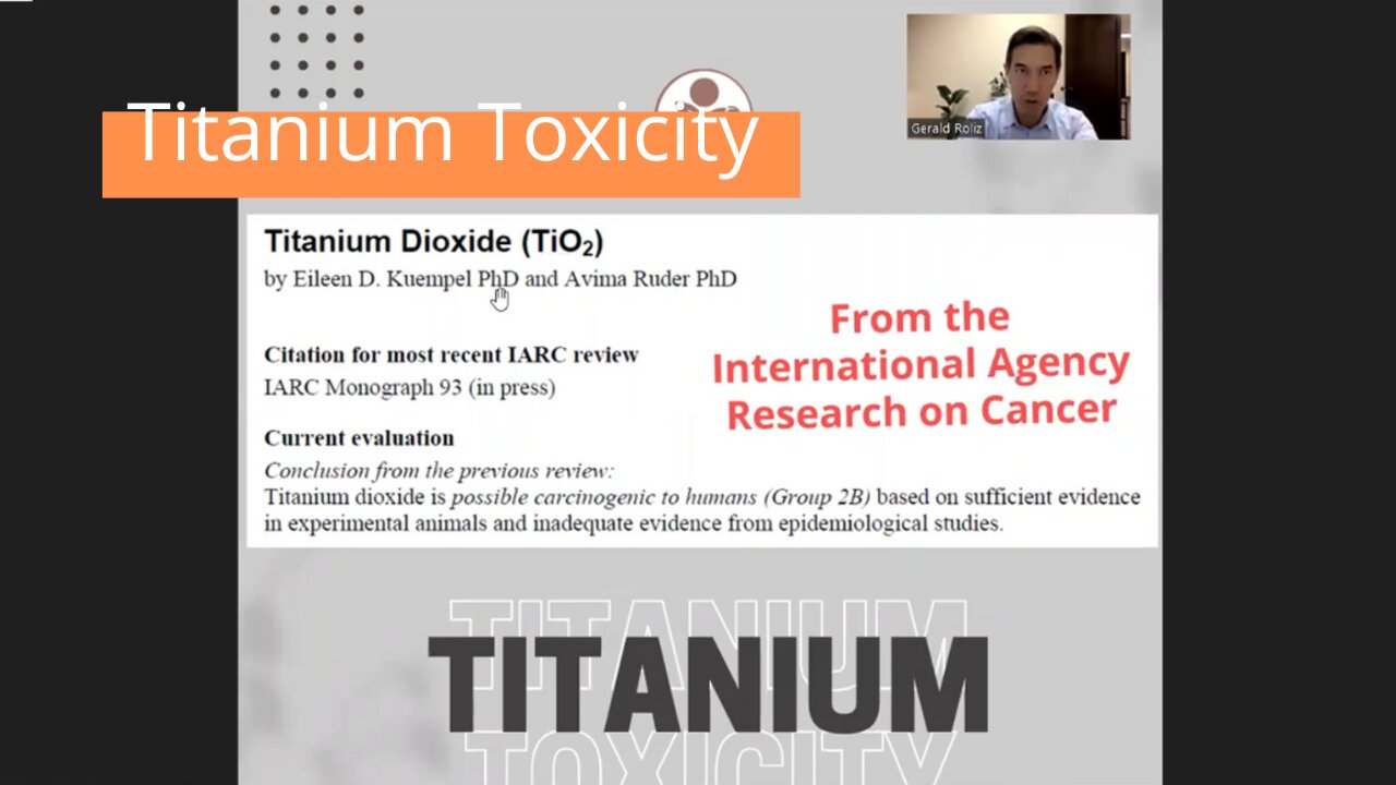 The untold problems of Titanium in your food