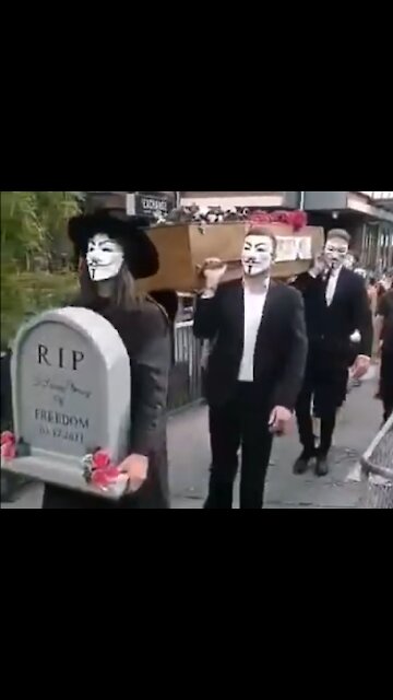 Queenstown: New Zealanders hold funeral for Freedom..