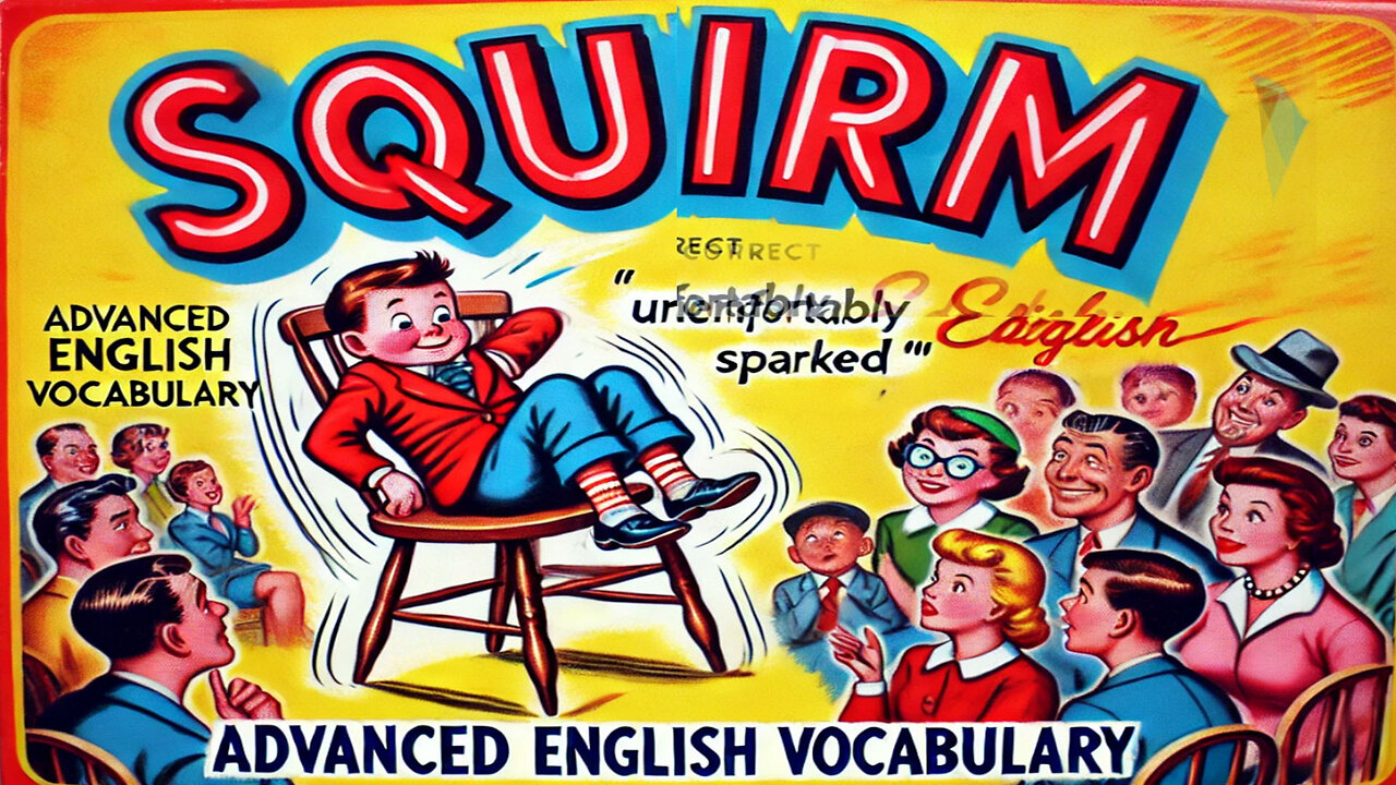 Vocabulary and Pronunciation "SQUIRM" Advanced English