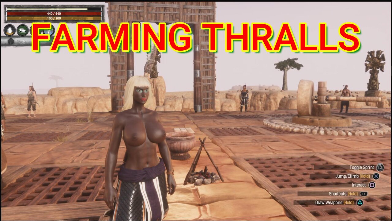 Conan Exiles, new play thru, FARMING THRALLS, Busty, Boobs #Boosteroid #conanexiles