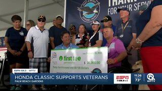 Honda Classic donates to First Tee veterans programs