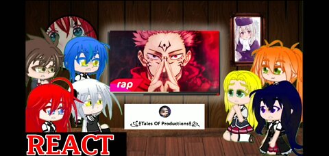 HighSchool DxD React ao Rap Itadori Sukuna #anime #gacha