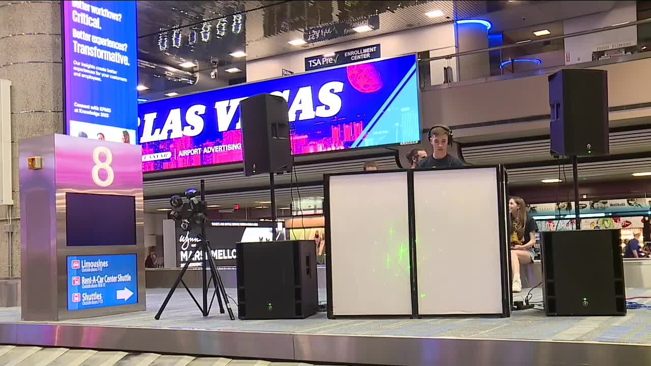 Meet some future DJs who performed at Harry Reid International Airport