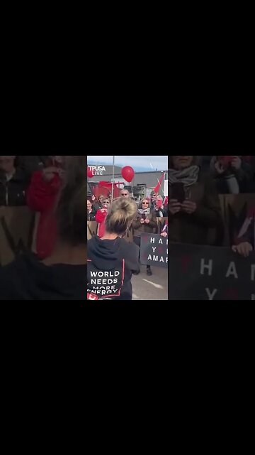 CANADIAN CONVOY LEADER FINALLY RELEASED FROM JAIL RECEIVES A WARM WELCOME