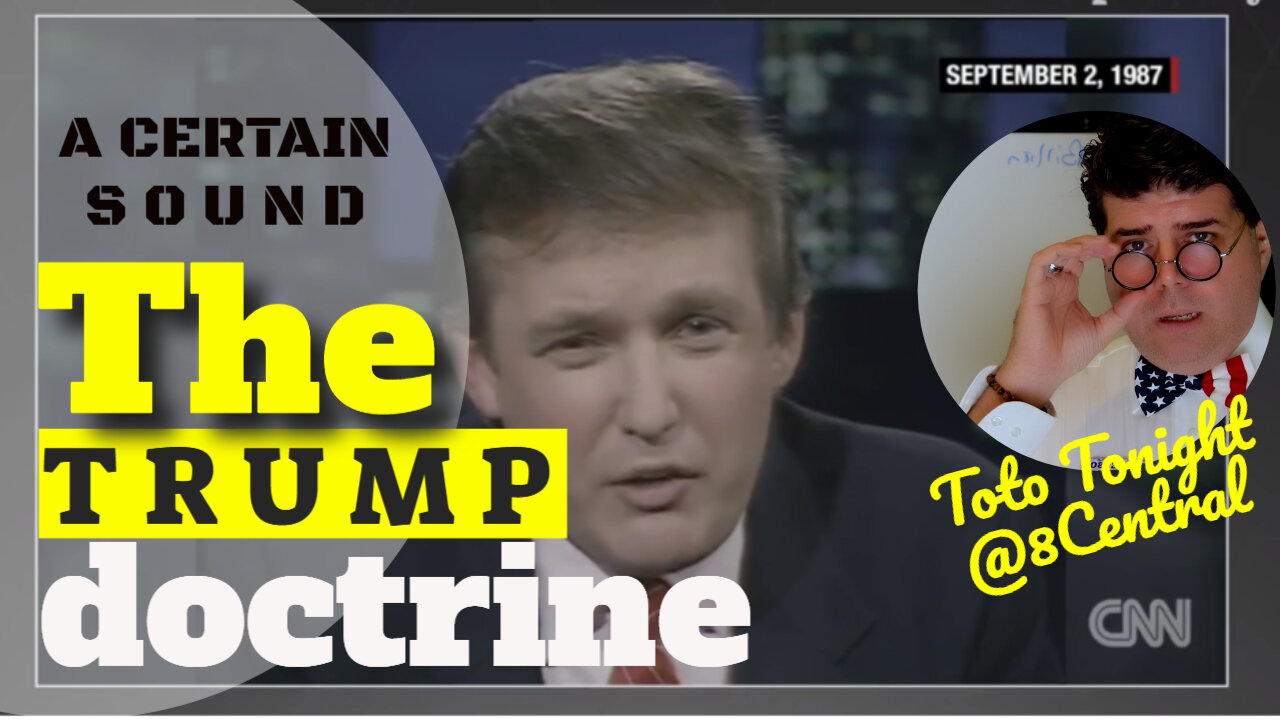 Toto Tonight @8Central 5/30/23 "A Certain Unchanging Sound - THE TRUMP DOCTRINE"