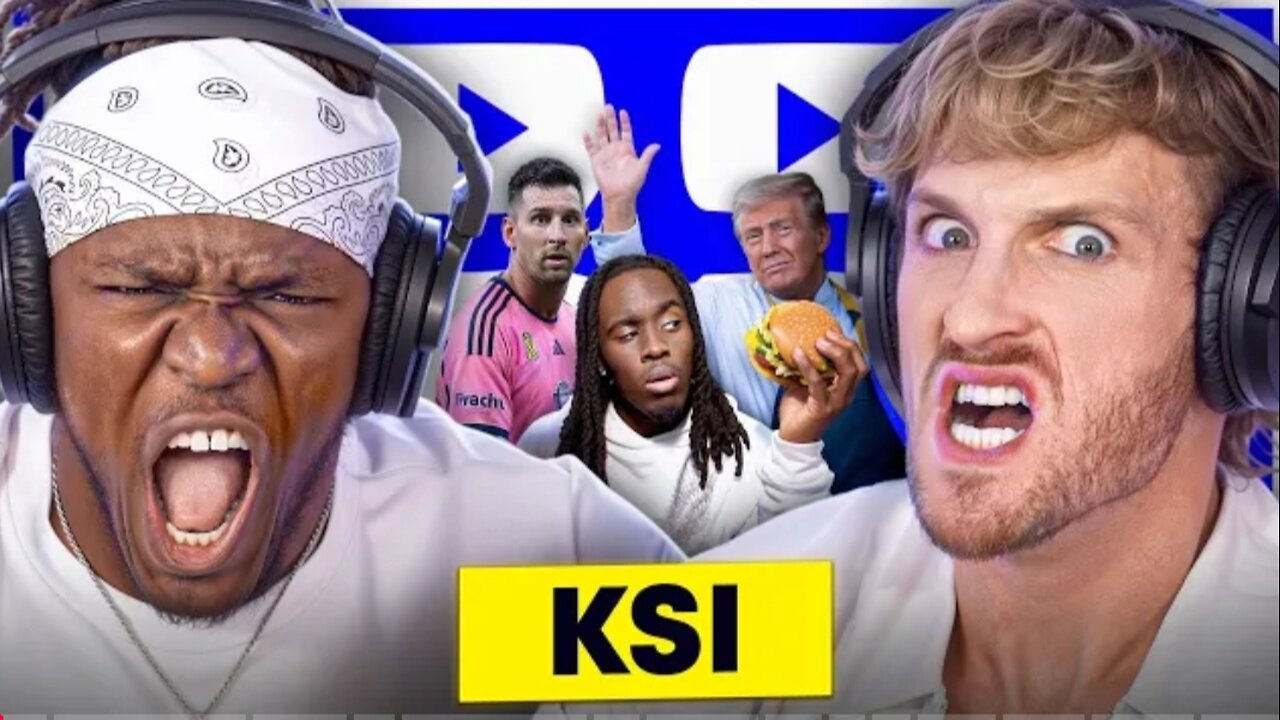 KSI FREAKS OUT Over 'Thick Of It' Memes, Trump & Kai Cenat Collab, Logan Paul VS