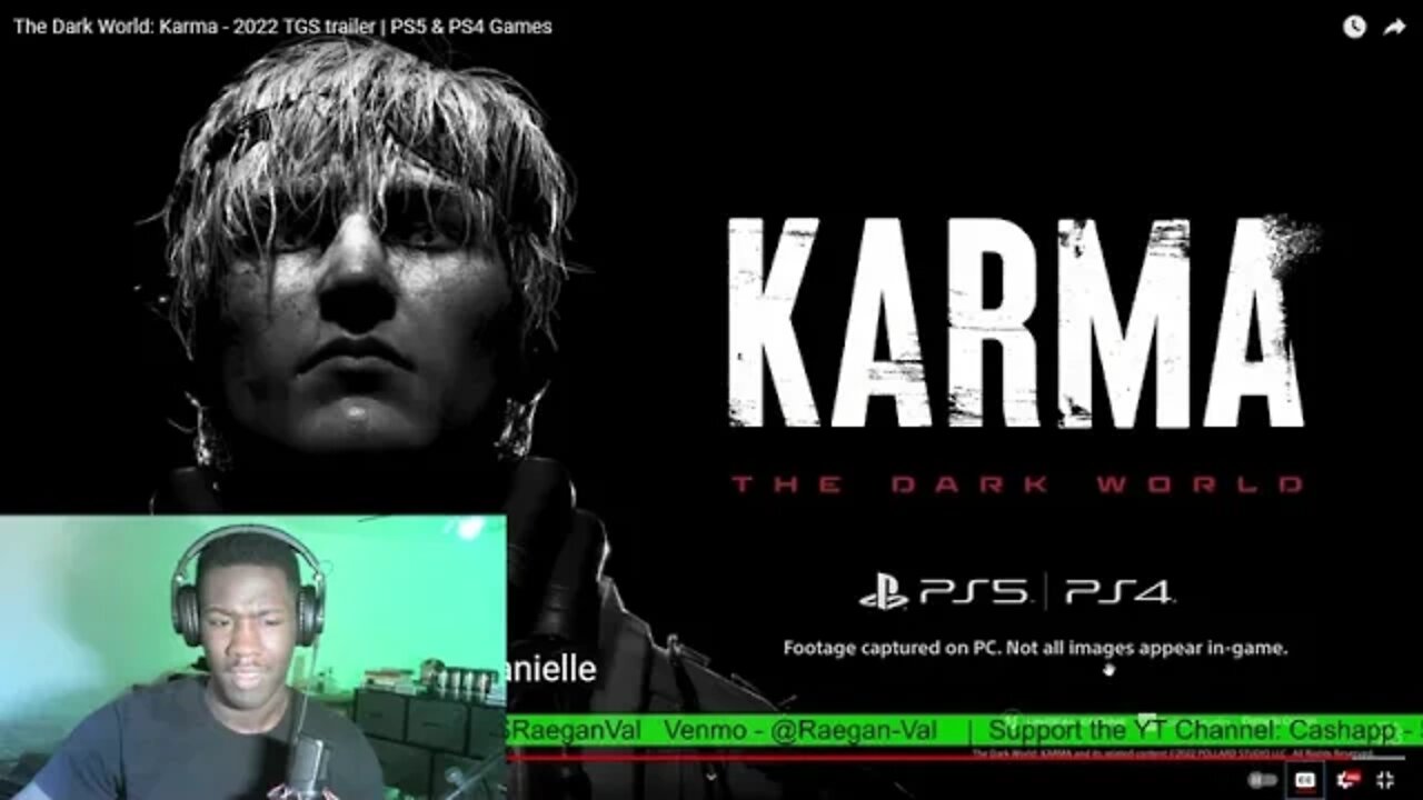 REACTION!!!The Dark World: Karma - 2022 TGS trailer | PS5 & PS4 Games