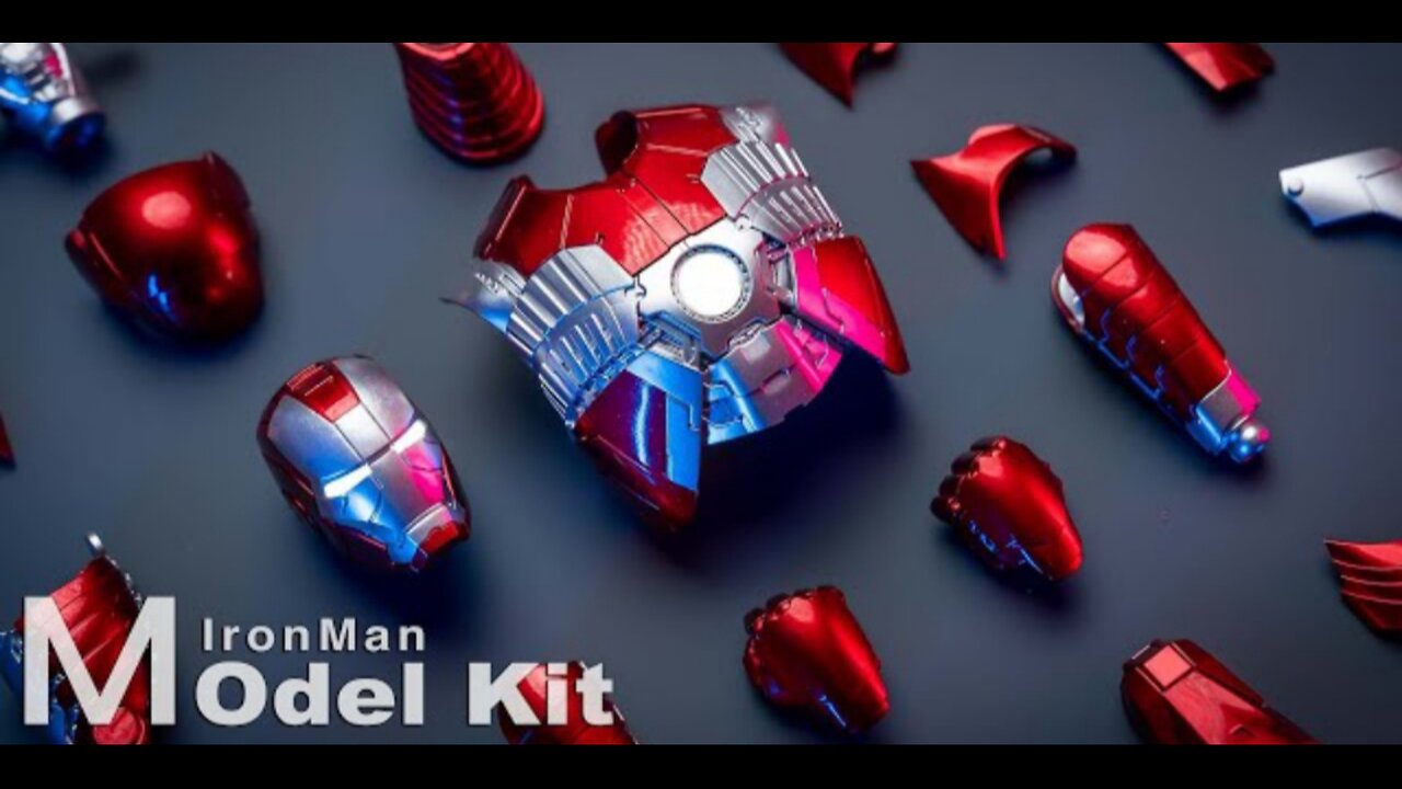 IronMan Mark 5 Model Kit | Speed Build | Morstorm | Iron Man