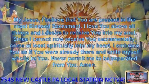 NCTV45 CATHOLIC MASS FROM HOLY SPIRIT PARISH (ST VITUS SITE) THURSDAY AUGUST 13 2020