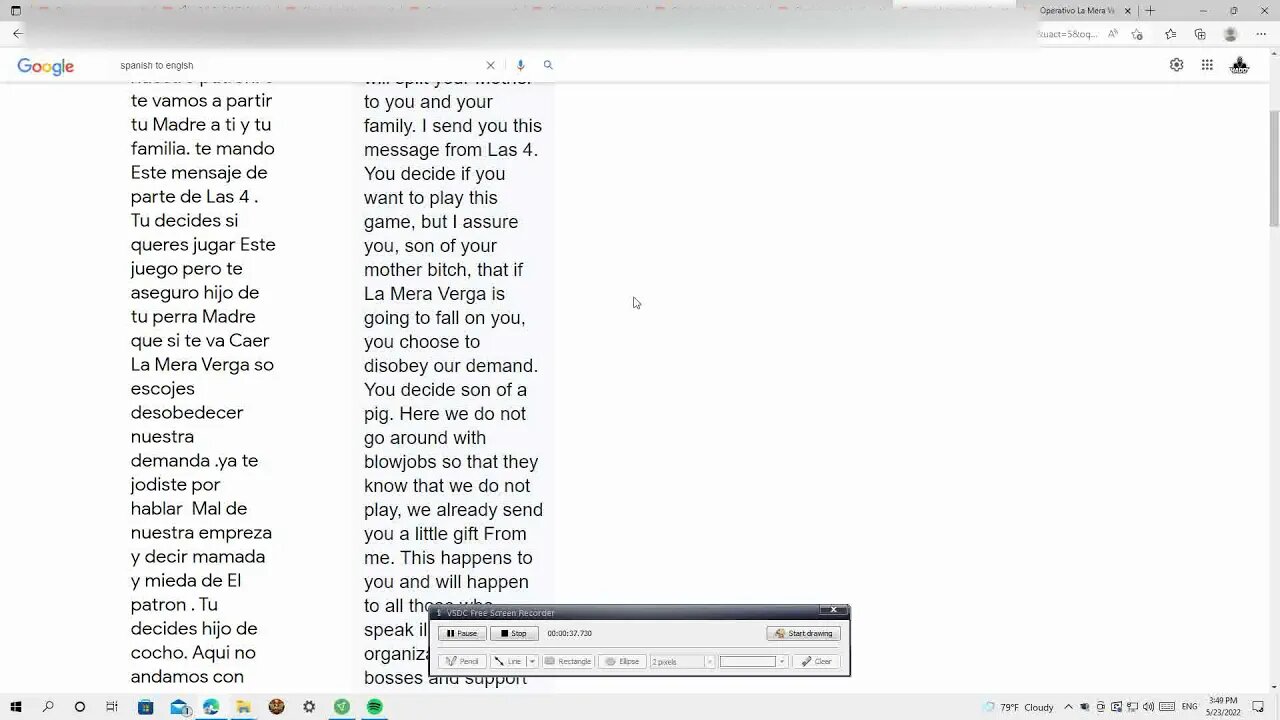 Cartel Jalisco Threatening My Family Last Year Launching An Operation To Catch Or Kill Me
