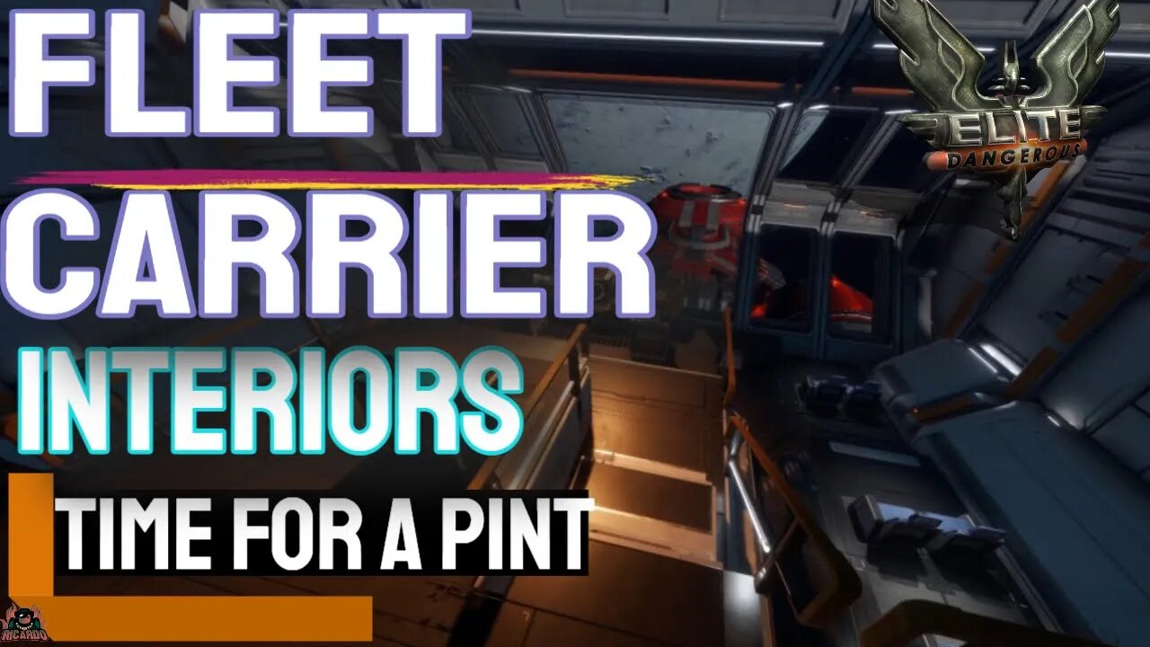 Fleet Carrier Interiors 1st look // Elite Dangerous Odyssey