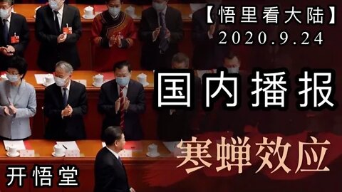 【悟里看大陆】2020.9.24国内播报/开悟堂