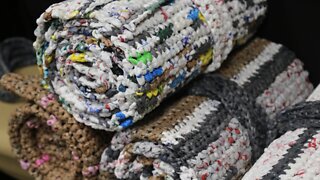 West Allis group turning plastic bags into sleeping mats for the homeless