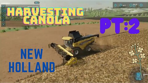 Fs22: Harvesting canola Pt:2