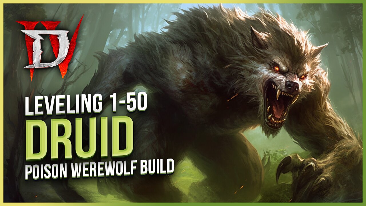 Diablo 4 " Fang " werewolf build (Hardcore Seasonal) Playthrough!!!